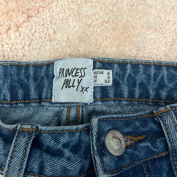 Princess Polly Straight Leg Jeans - Picture 2 of 4